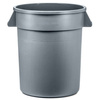 Szemetes kuka, 120 l-es tárolóedény, 55 cm átmérő, 69 cm magasság | FORGAST FG00512