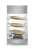 Melegen tartó vitrin, asztali, 97 l, 0,8 kW, 230 V | HENDI 233740