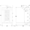 Gyros (kebab) gázüzemű Potis GD-3, 3 fűtőzóna, legfeljebb 40 kg, földgáz G20 | POTIS PG1303