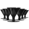 Martinis poharak MARTINI 60 BLACK, 60 ml, 6 darabos készlet | KROSNO GLASS F57D521005001010