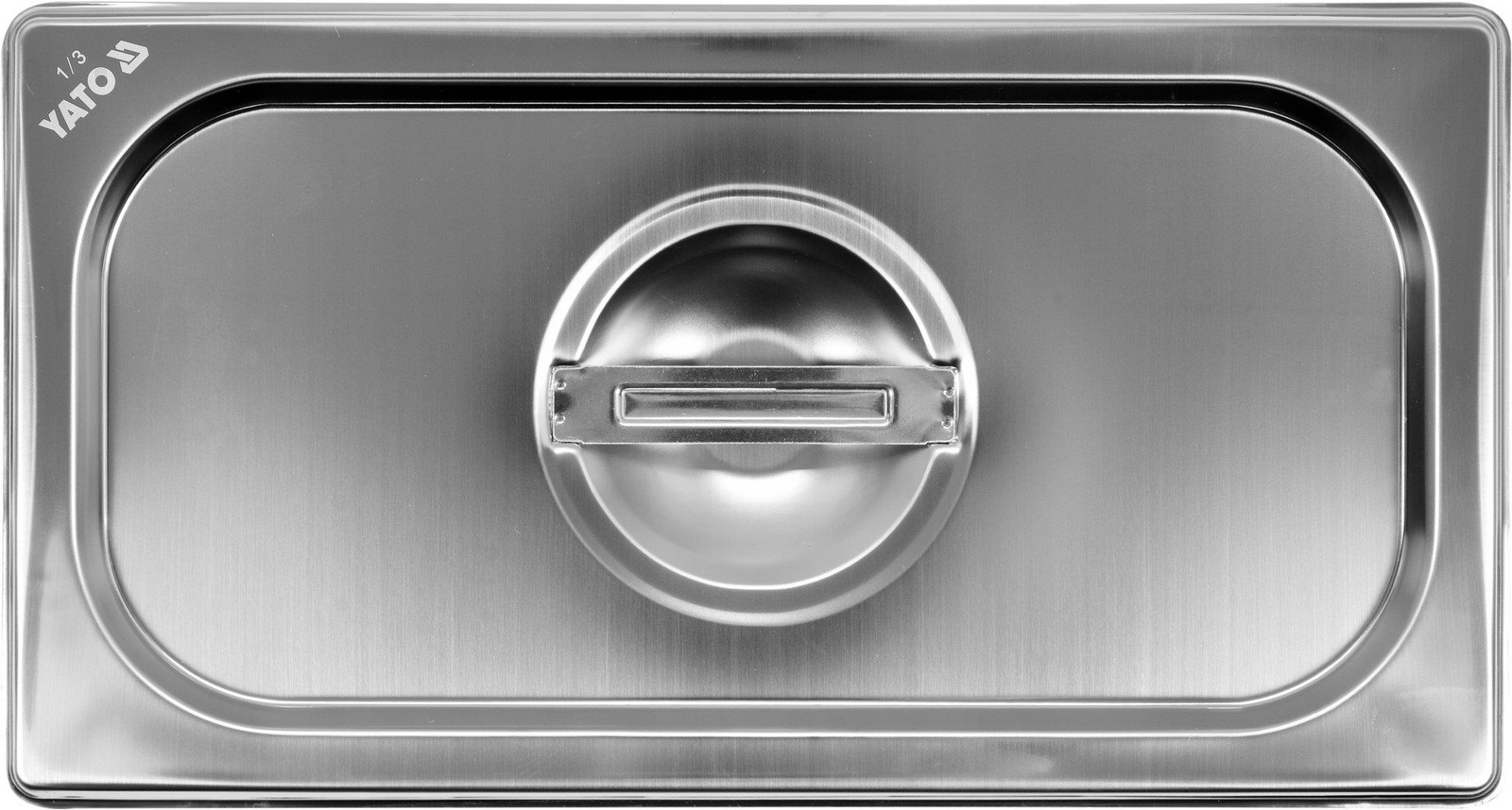 Fedő GN 1/3 rozsdamentes acélból | YATO YG-00372