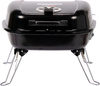 Hordozható faszenes grill fedővel, rács 33x35,5 cm | LUND 99483