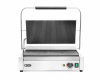 Kontakt panini grill XL, bordázott sütőlapok, 2,7 kW | HENDI 263624