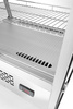Hűtött bemutatóvitrin 120 l, LED, automatikus leolvasztás | HENDI 233702