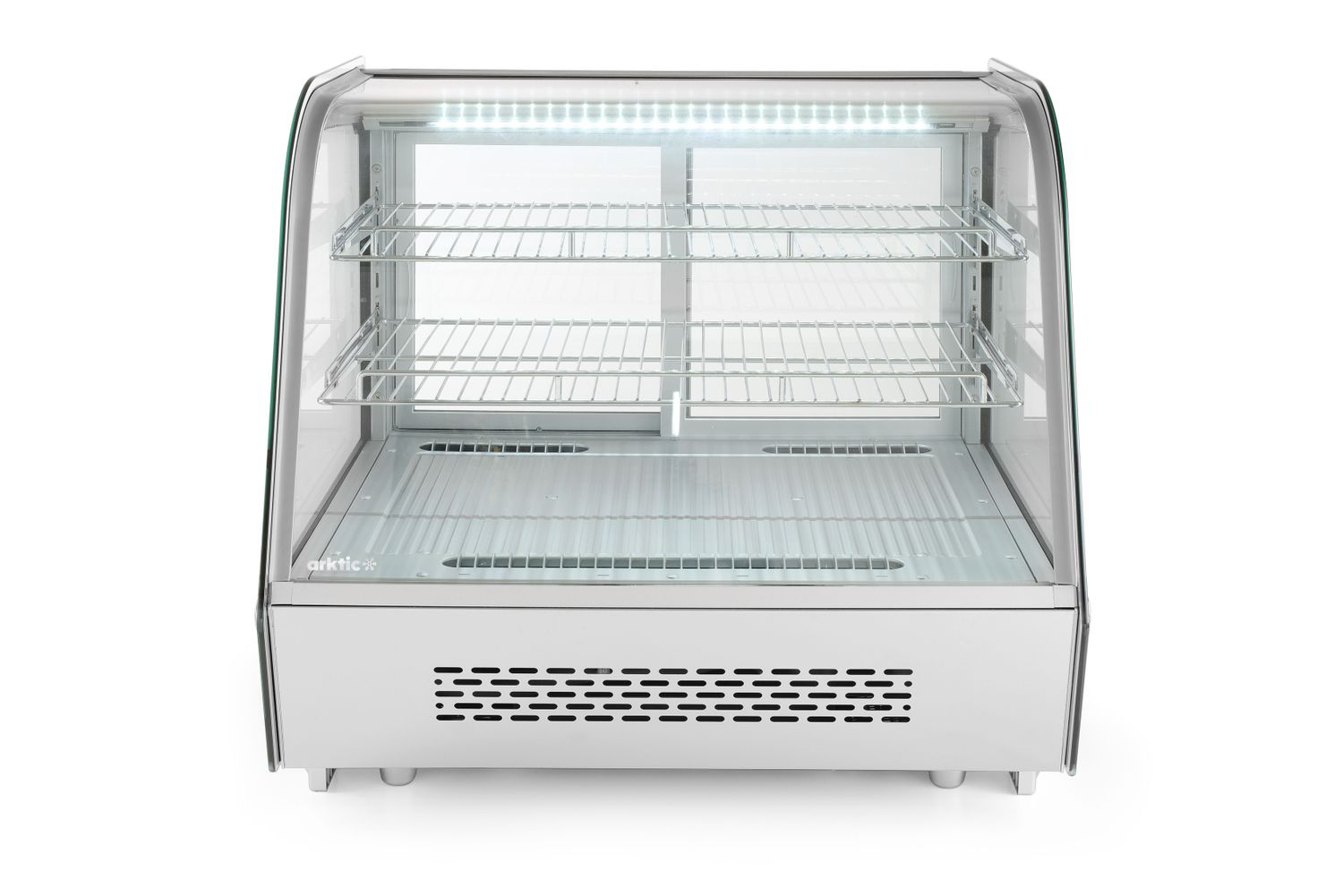 Hűtött bemutatóvitrin 120 l, LED, automatikus leolvasztás | HENDI 233702