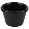 Mártogatós tálka CASUAL, fekete, melaminból, 6x4 cm, 50 ml | APS 83798