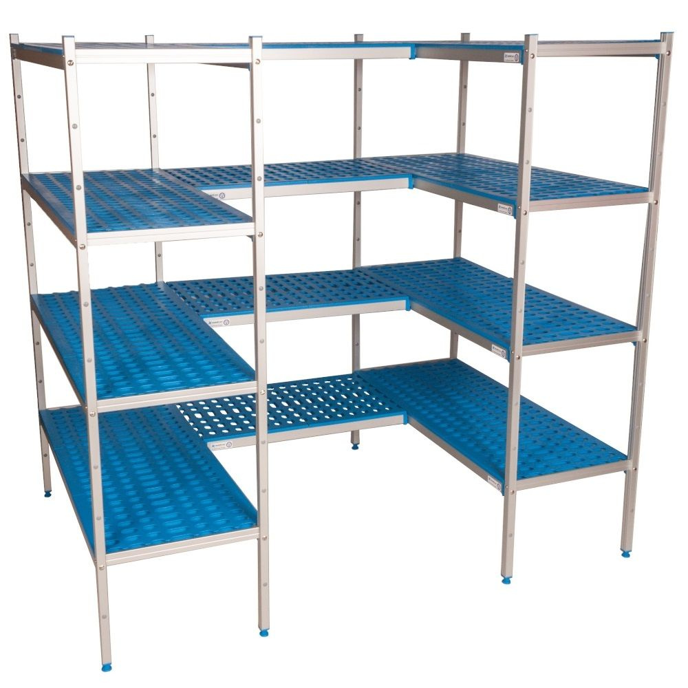 Összekötő állvány 5 polcos, 50 cm mély 5P-165+20UM | ALUSHELF 50542