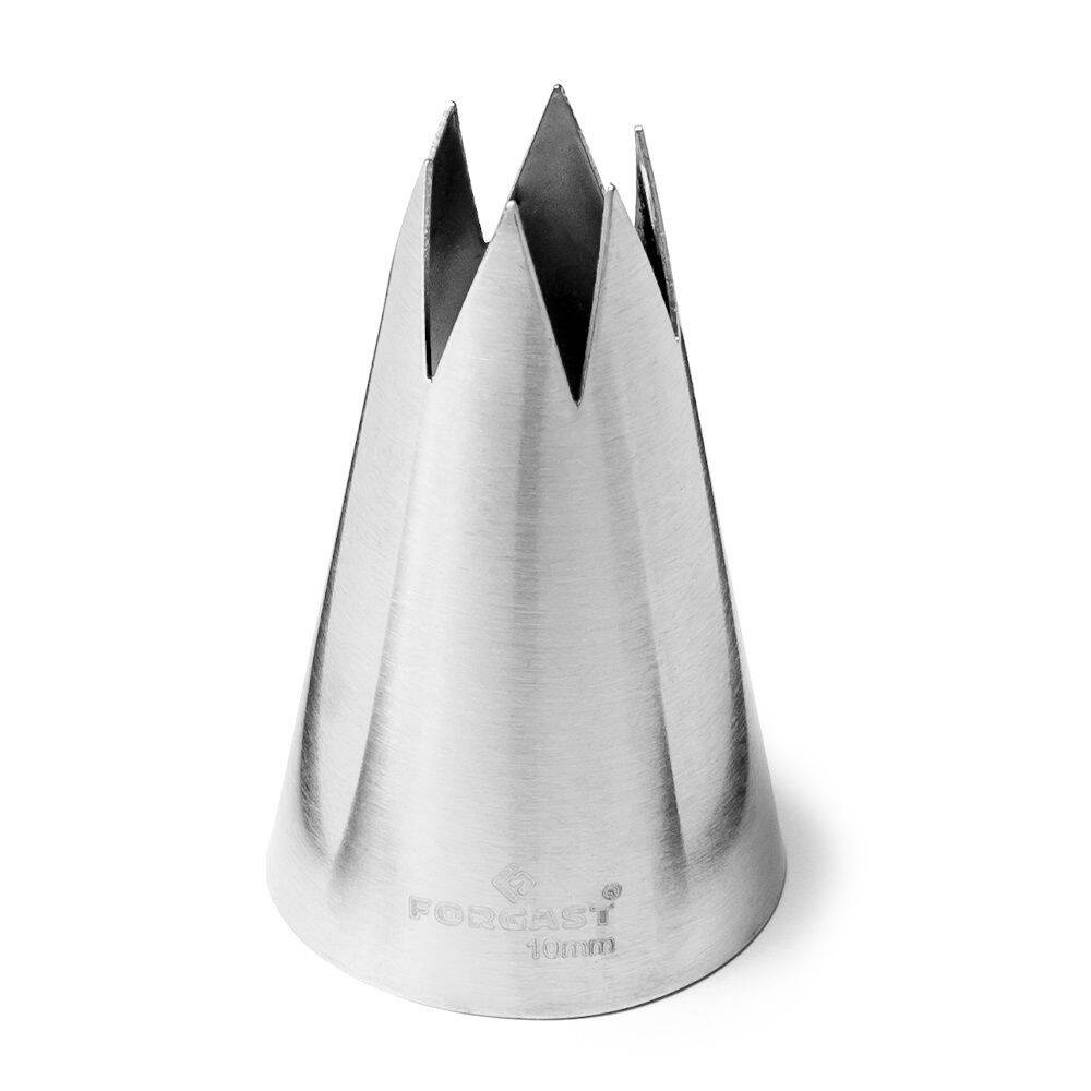 Csillagkrém díszítőcsővég, 10 mm | FORGAST FG11192