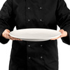 Lapos perem nélküli porcelán tányér Modermo Prima 35 cm | MODERMO MP036