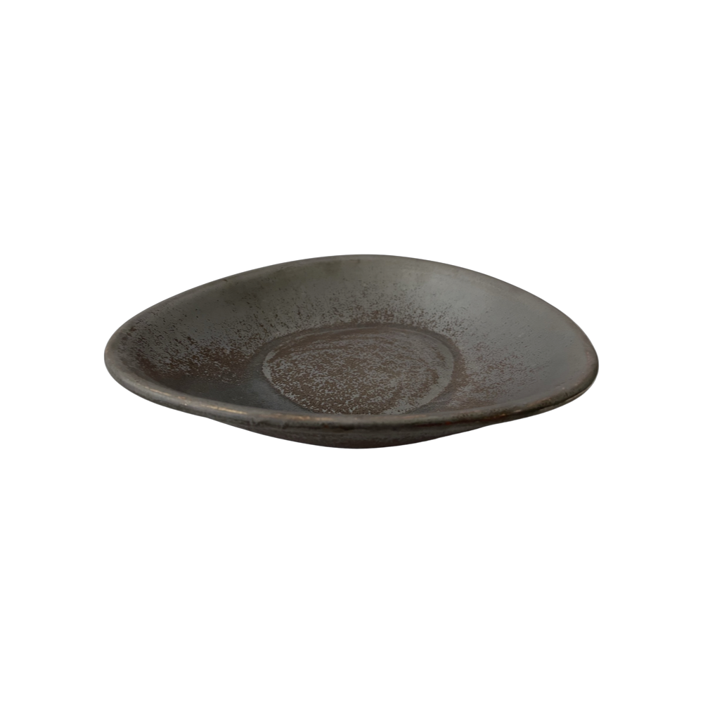 Mélytányér Delta Cristall hematit 24 cm | KERA CERAMIKA 15.7/C.HEM