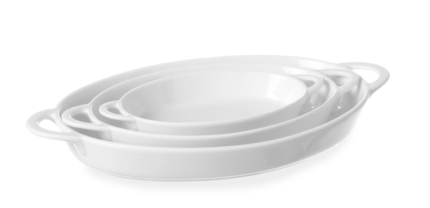 Ovális porcelán tál ANDALÚZIA | HENDI 784006