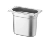 GN 1/9 edény, mélység 15 cm, rozsdamentes acélból, KITCHEN LINE | HENDI 806746