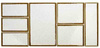 Tálca STONE ART, melaminból, GN 1/1, 53x32,5x1,5 cm | APS 84519
