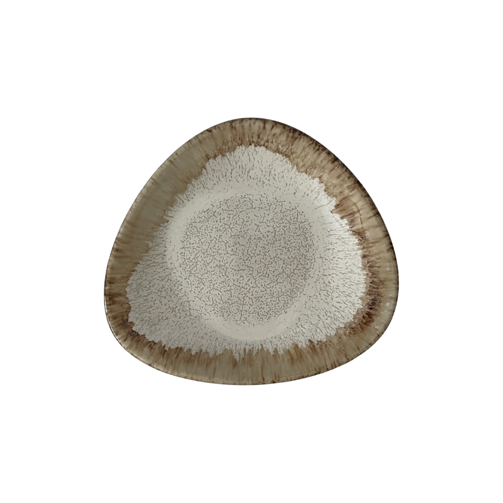 Desszerttányér Delta Cristall dolomit 19 cm | KERA CERAMIKA 15.4/C.DOL