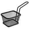 Szervírozó kosárka SNACKHOLDER, fekete színű, 10x8.5x6.5 cm | APS 40626