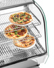 Vitrines melegen tartó üvegezett 160 l, 1.5 kW | FORGAST FG09656