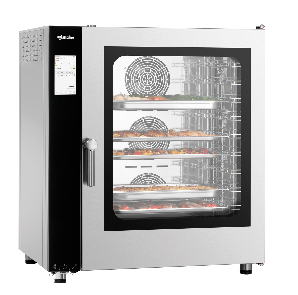 Légkeveréses párolósütő Silversteam 2 P-10110D | BARTSCHER 117793
