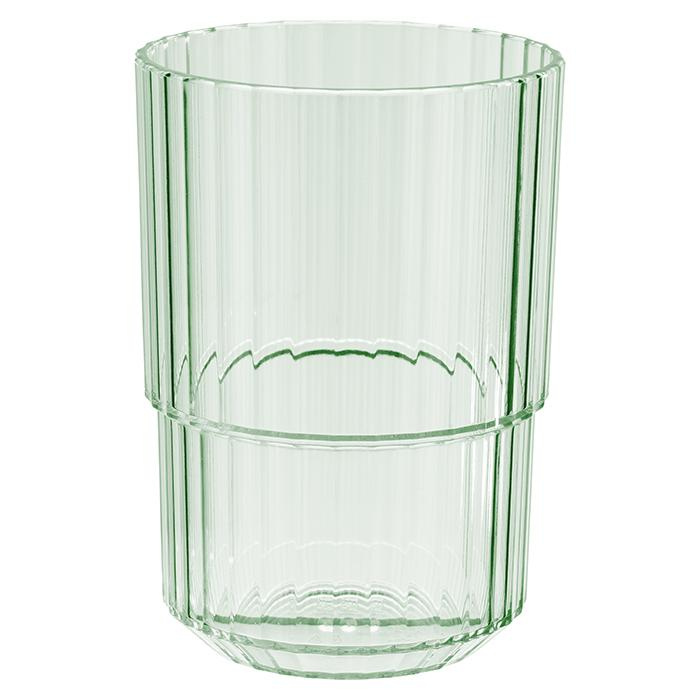 Tritán pohár LINEA, zöld színű 400 ml, 8.5x12 cm, 48 darabos készlet | APS 10573