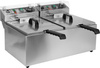 Elektromos olajsütő 2 kamrás 2x8 l | YATO YG-04623
