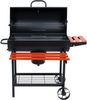 Szénsütő fedéllel, grillrács 71x34.5 cm | LUND 99908