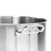 Alacsony rozsdamentes acél fazék fedővel, 32 l, átmérő 40 cm | FORGAST FG02032