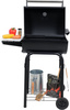 Faszén grill fedéllel, rács 47x34 cm | LUND 99902