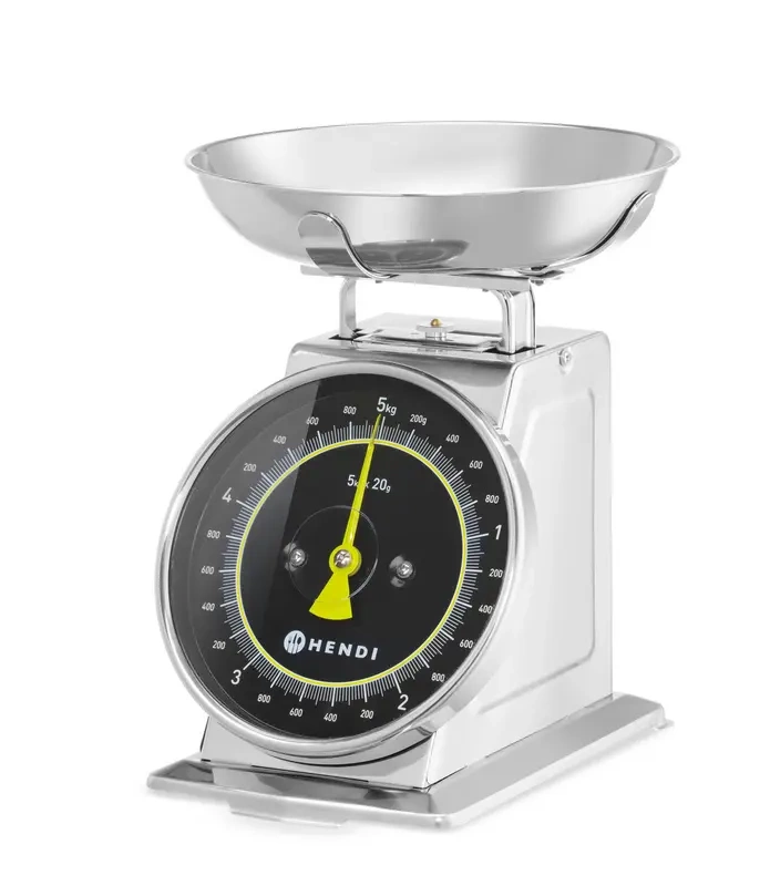 Konyhai mérleg 5 kg-ig tállal | HENDI 580042