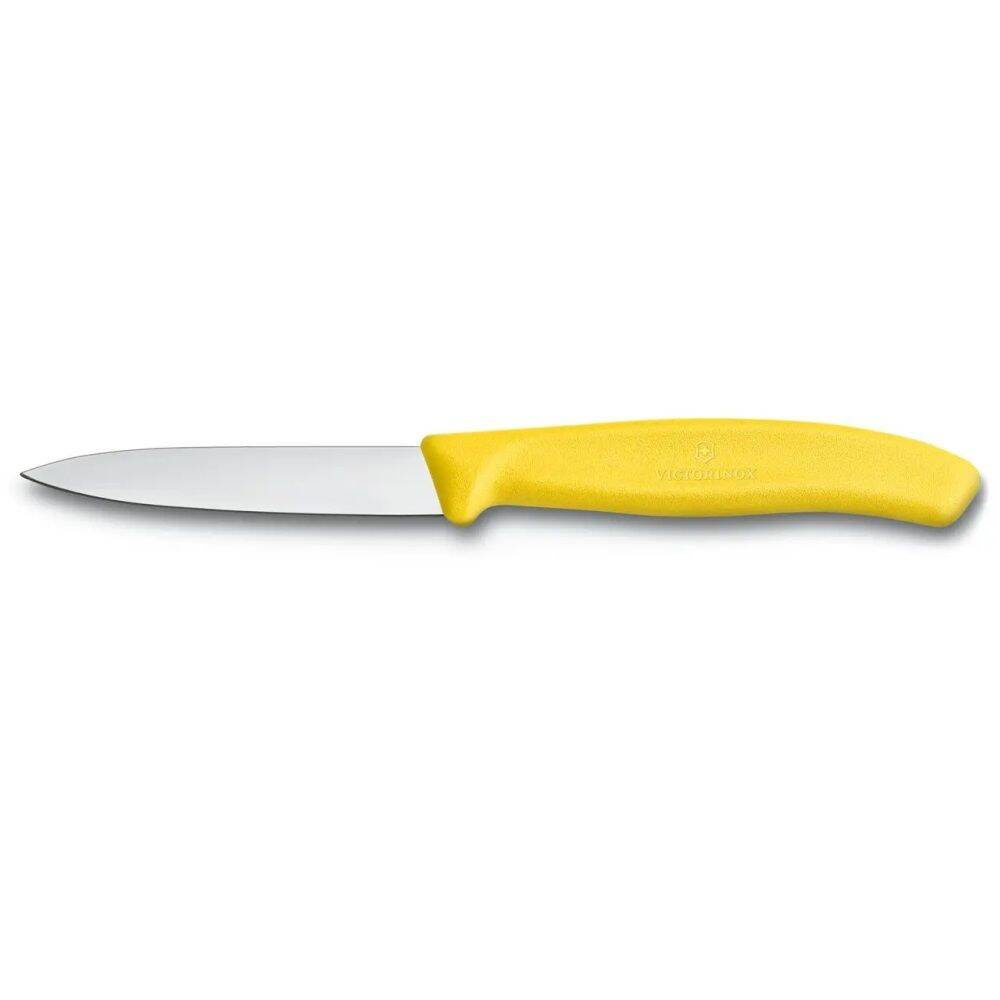 Kés zöldségekhez Swiss Classic sárga, penge hossza 8 cm | VICTORINOX 6.7606.L118