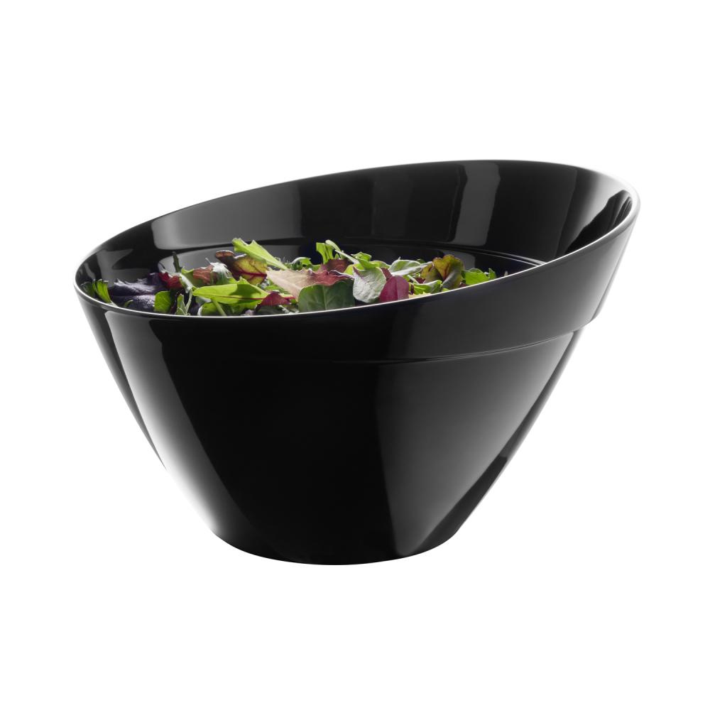 Tál BALANCE melaminból, fekete, 30x19.5 cm, 5 l | APS 85043