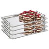 Rendszertálca GN 1/1 BUFFET STAR, rozsdamentes acél, 53x32,5x5,5 cm | APS 11300