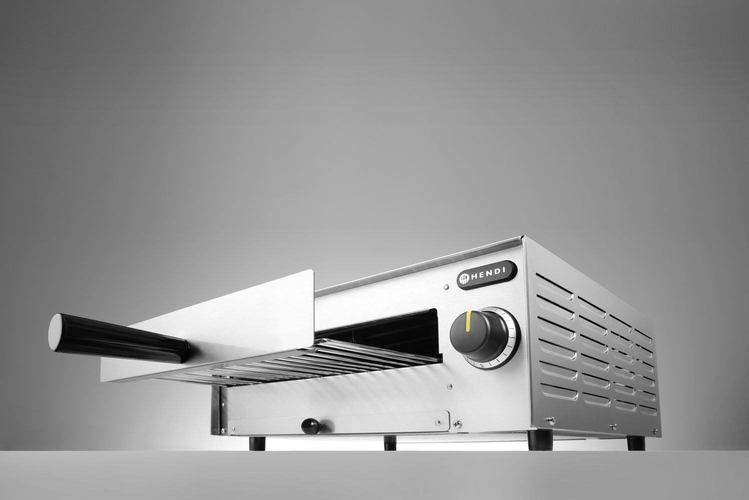 Pizza kemence 1 kamrás, 1x 30 cm átm., 1,45 kW, elektromos | HENDI 220306