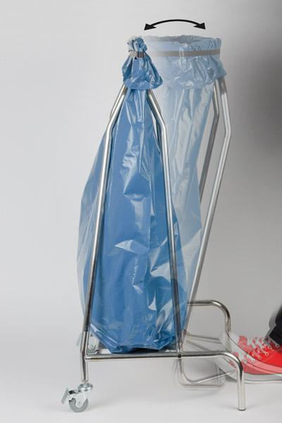 Állvány szemeteszsákhoz „QUICKSTEP” 120 l | APS 580