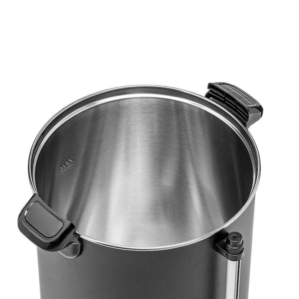 Vízforraló 17,5 l csepegtetőtálcával, fekete, duplafalú | FORGAST FG05561