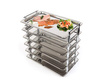 Rendszertálca GN 1/1 BUFFET STAR, rozsdamentes acél, 53x32,5x5,5 cm | APS 11300