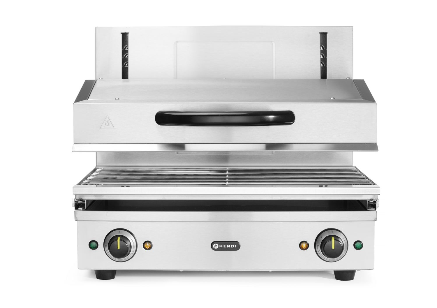 Elektromos szalamandra, 3,6 kW, rács 59x32 cm | HENDI 264706