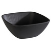 Tál NERO, melamin, fekete, 19.5x19.5x8 cm, 1.5 l | APS 85071