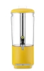 Gyümölcslé-adagoló, UNIQ, tervezte: Robert Bronwasser, 8L, sárga, 318x216x(M)532mm | HENDI 425039