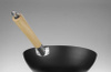 WOK serpenyő fa nyéllel, átm. 32 cm | HENDI 627907