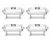Pároló pasztához - 4 darabos készlet, GN 1/1, 575x352x(M)296mm | HENDI 238837