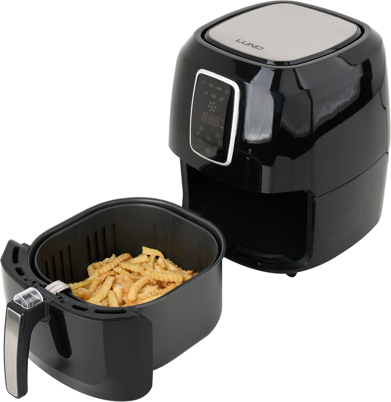 Olaj nélküli fritőz 5,2 l LED panellel | LUND 67574