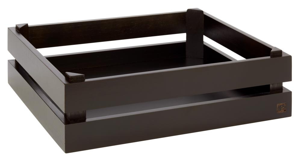Büfé láda GN SUPERBOX, fekete színű, 35x29x10,5 cm | APS 11627