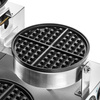 Elektromos dupla belga gofrisütő, ø 18,5 cm, 4 kW, 230 V | FORGAST FG09721