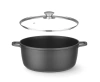 Tapadásmentes bevonatú fazék, 7.5 L, fekete, 38.7x31x(M)13 cm | HENDI 611043