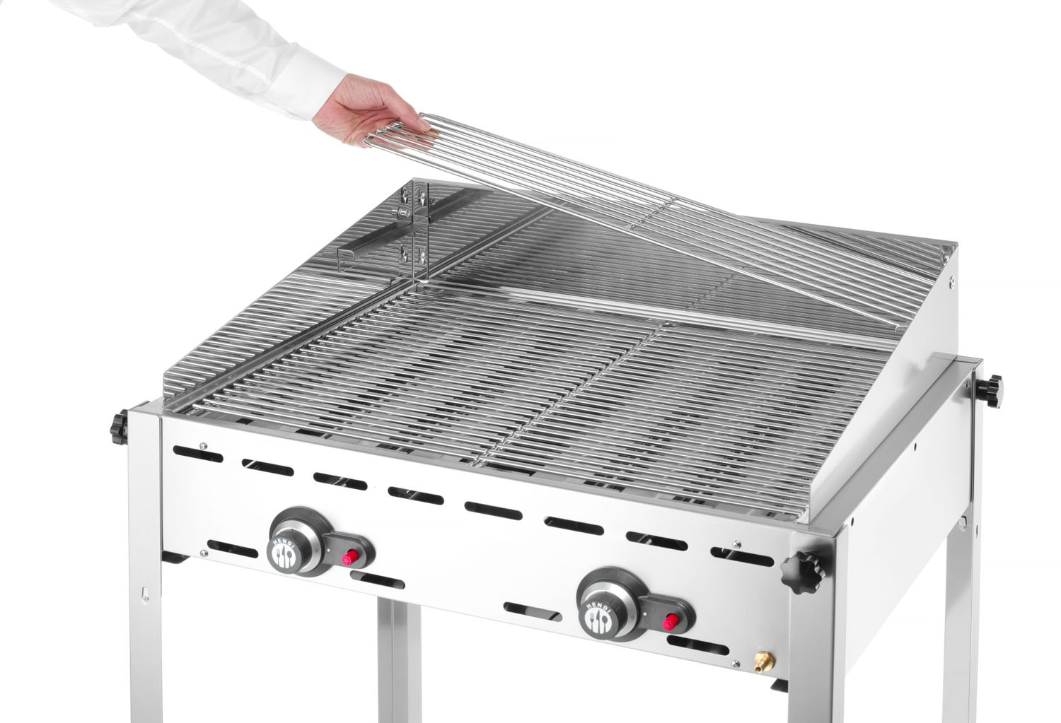 Gázgrill Green Fire Profi Line 2 égős, 11.6 kW | HENDI 149508