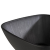 Tál NERO, melamin, fekete, 25x25x11 cm, 3,5 l | APS 85072