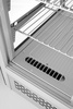 Hűtött bemutatóvitrin 120 l, LED, automatikus leolvasztás | HENDI 233702
