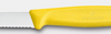 Swiss Classic zöldség- és gyümölcskés, recés pengével, sárga, pengehossz 8 cm | VICTORINOX 6.7638.C1