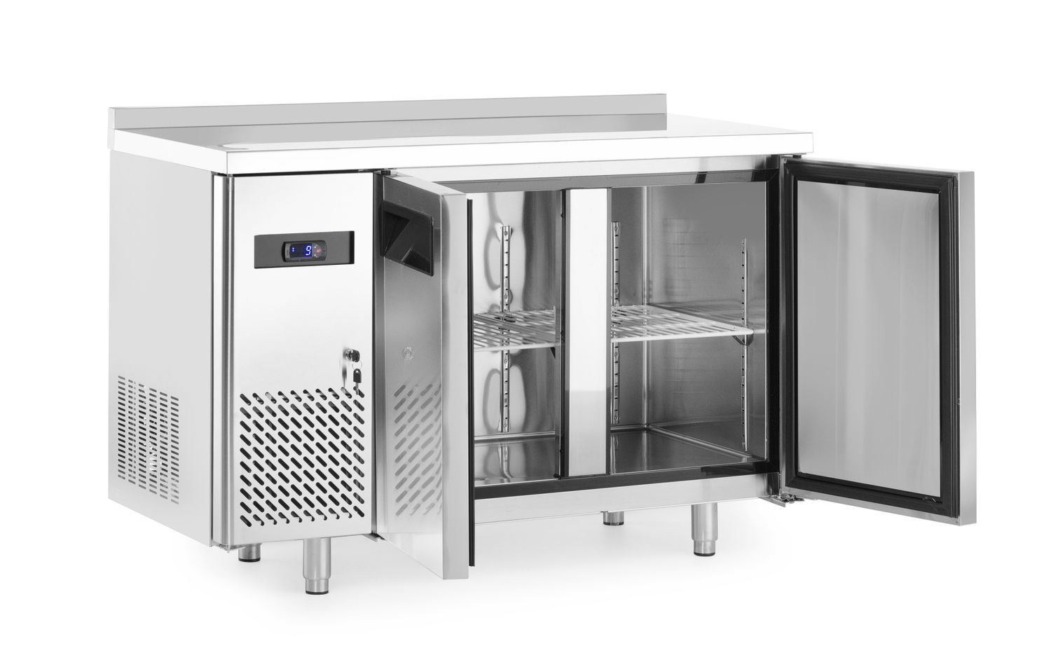 Hűtőasztal Kitchen Line 2 ajtós, 220 l, 120x60x85 cm, Embraco aggregát, 0.3 kW | ARKTIC 233344