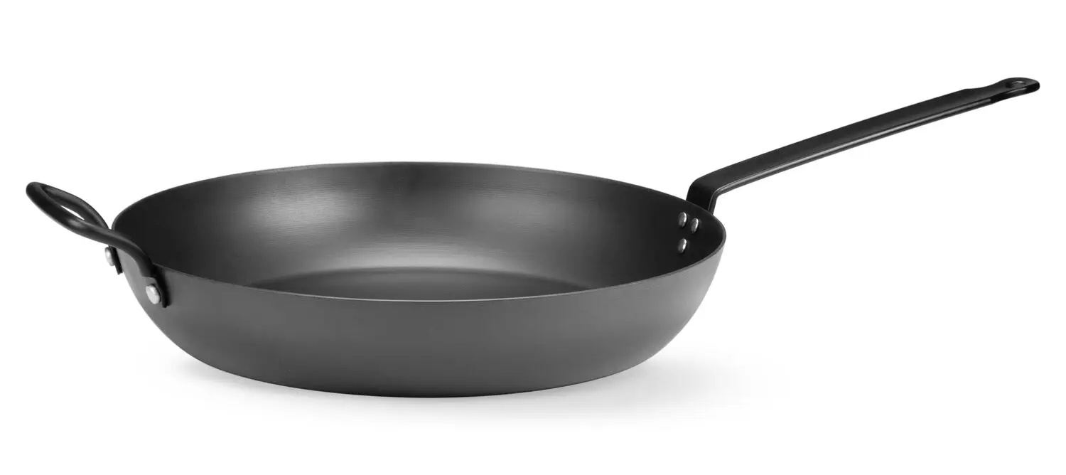 Szénacél serpenyő, ø 32 cm | HENDI 628058