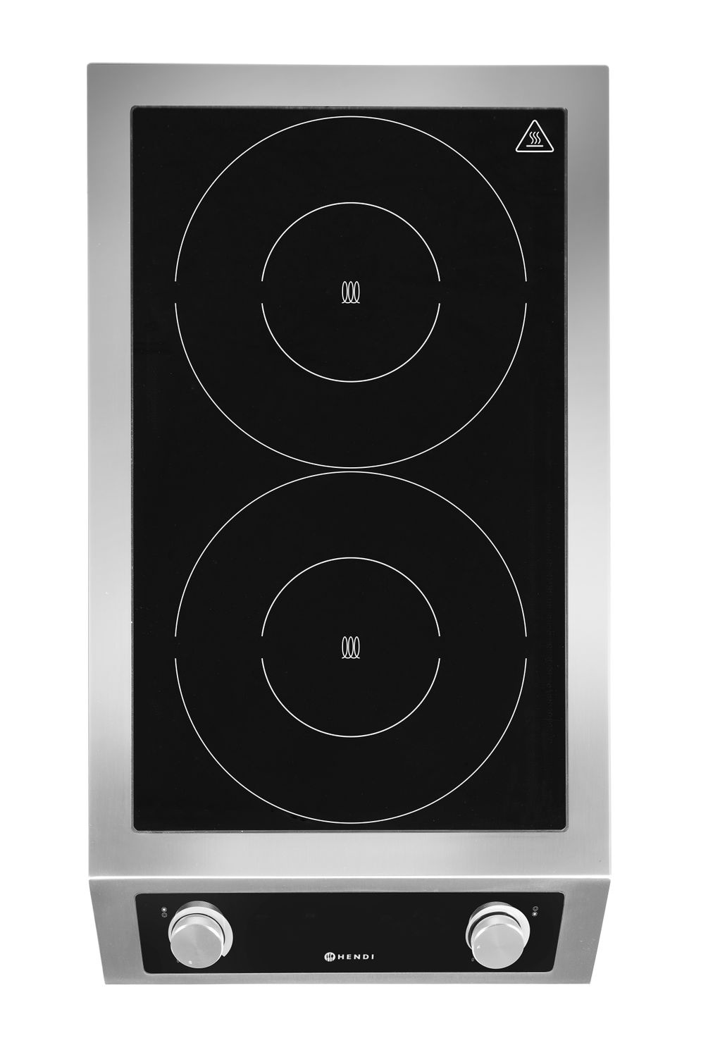 Indukciós dupla főzőlap, 2x3500 W, 400 V | HENDI 239346